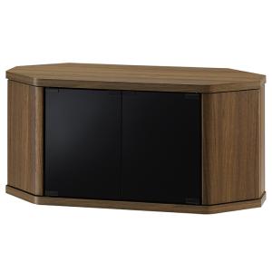 キャビネット ダークブラウン 木製 幅115cm 収納棚 ラック 本棚 収納