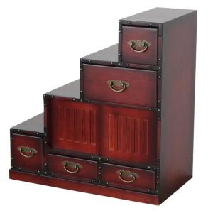 キャビネット ダークブラウン 木製 幅115cm 収納棚 ラック 本棚 収納