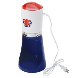 値下げ 電動 かき氷機 ブルー かき氷器 電動かき氷器 外径15.5 高さ37 かき氷 ふわふわ カキ氷機 カキ氷器 カキ氷 M5-MGKPJ00016BL