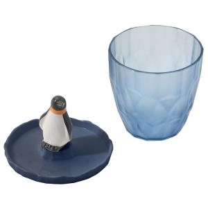 そうめん猪口・薬味皿 ペンギン 器 プラスチック 軽い かわいい 薬味入れ 薬味 皿 そばちょこ 蕎麦猪口 深小鉢 食器 子供 M5-MGKPJ04453P