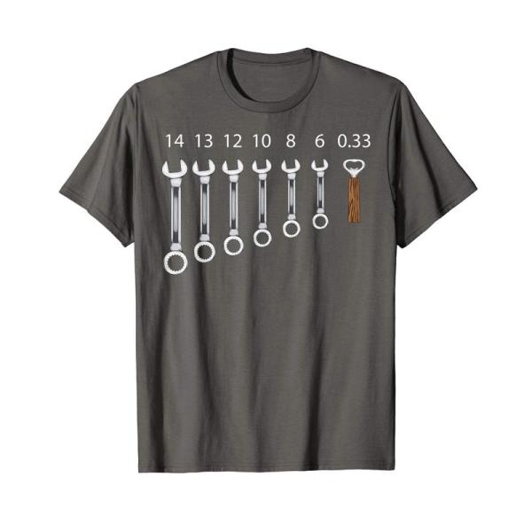 Wrench ボトルオープナー ビールメカニックシャツ | Cute Fix It Gift Tシャ...