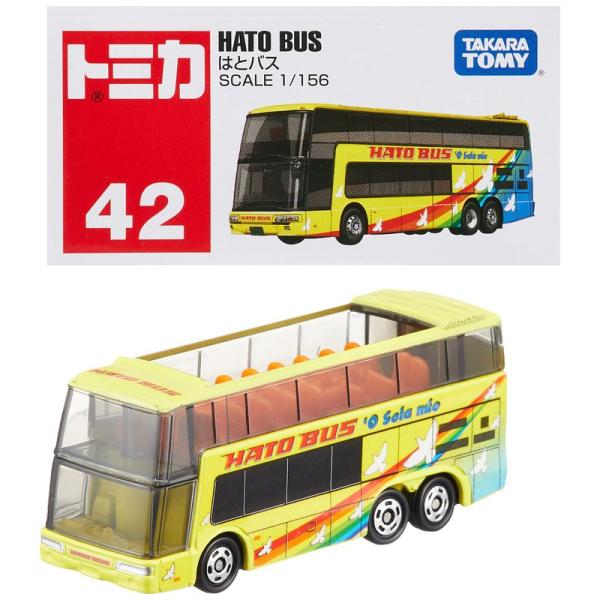 タカラトミー『 トミカ No.42 はとバス (箱) 』 ミニカー 車 おもちゃ unisex 3歳...