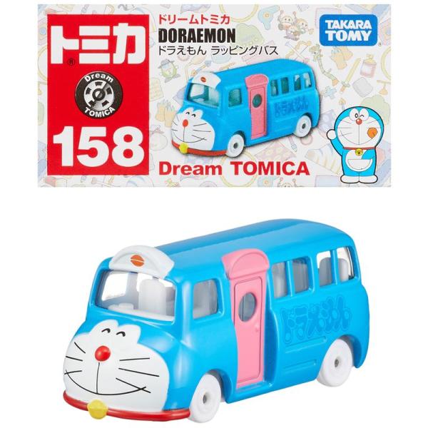 タカラトミー トミカ ドリームトミカ No.158 ドラえもん ラッピングバス ミニカー おもちゃ ...