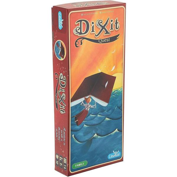 Dixit Quest ボードゲーム 拡張 | 子供と大人のためのストーリーテリングゲーム 楽しいフ...