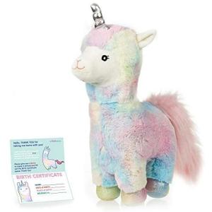 rainbow llamacorn plush