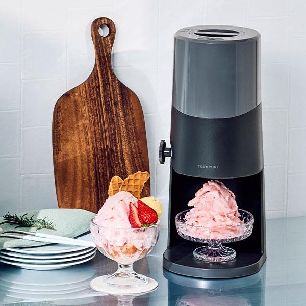 ドウシシャ 電動ふわとろ雪かき氷器 1台