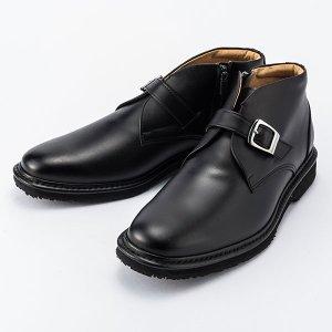 金谷製靴 カネカ 日本製 ソフト牛革 チャッカブーツ 紐タイプ 4E 23 1