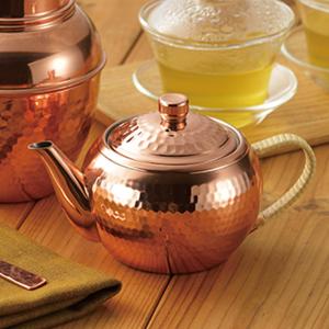 食楽工房 アサヒ 急須 純銅 横手 日本製 夢 茶道具 お茶用品 おしゃれ