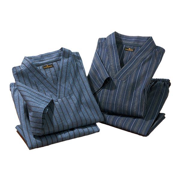 フレンドリー そのまま寝られる被る甚平 2色組 958056 1セット（2着：2色×各1着）