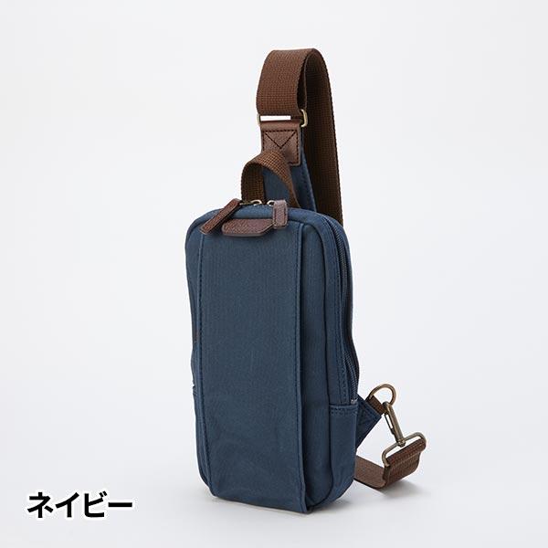 平野鞄 鞄の國 豊岡製 はっ水軽量6号帆布ボディーバッグ 33776 1個