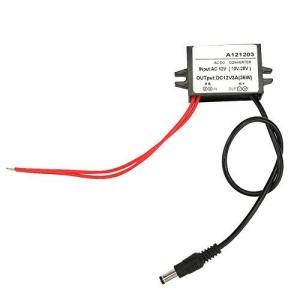 10-28VからDC AC 特別プロモーション スクールシーズン 12VへのコンバーターAC-DC降圧電源モジュールDC出力ヘッドAC12VからD