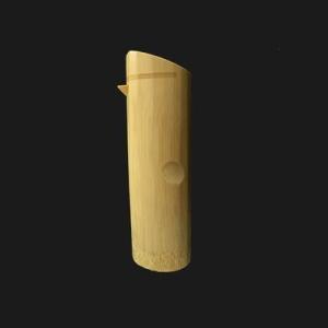 竹製　差し口徳利 白はつり（小）｜sankido