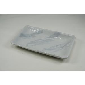 青山硝子 羽衣まな板皿 8個まとめて ガラス食器 盛台 盛付皿