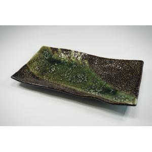 青山硝子 羽衣まな板皿 HG-100 ガラス食器 盛台 盛付皿 寿司下駄 和