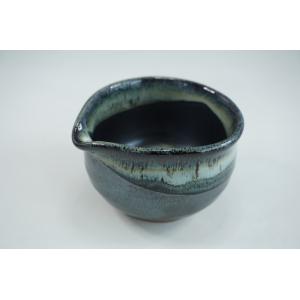 茶道具 抹茶茶碗 刷毛目 籬に菊 中山喜白作 茶道 : 茶道具いまや静香園