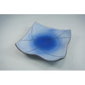 青山硝子 羽衣まな板皿 HG-100 ガラス食器 盛台 盛付皿 寿司下駄 和