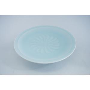 青山硝子 羽衣まな板皿 HG-100 ガラス食器 盛台 盛付皿 寿司下駄 和