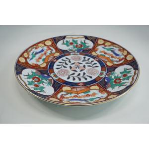 有田焼 プレート 金襴手古伊万里松竹梅9寸平皿【福珠窯（有田焼窯元