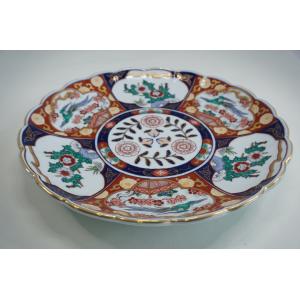 有田焼 プレート 金襴手古伊万里松竹梅9寸平皿【福珠窯（有田焼窯元