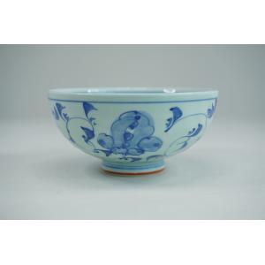 内外呉須刷毛 段付仲付 有田焼 日本製 茶碗 和食器 : 料理道具の