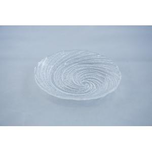 青山硝子 羽衣まな板皿 HG-100 ガラス食器 盛台 盛付皿 寿司下駄 和