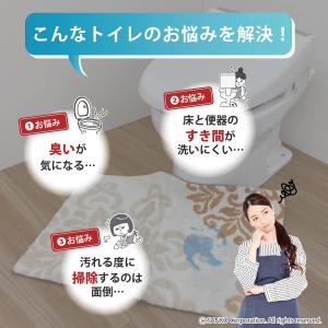 トイレマット 使い捨て 北欧 5枚セット おし...の詳細画像3