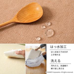キッチンマット 250×45cmふける 拭ける...の詳細画像5
