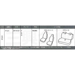 スズキ HA36S アルト 専用 シートカバー...の詳細画像5
