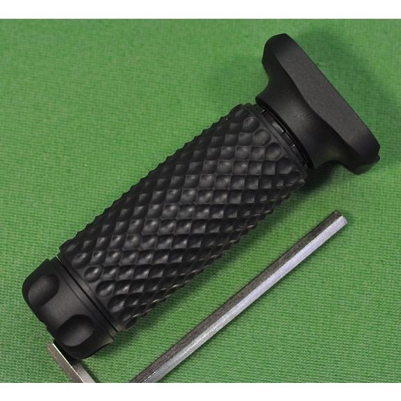 【特価】 G&amp;P フォアハンドグリップ キーモッド Ball Ball バーティカルロング Blac...