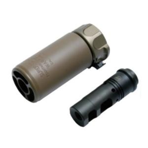 ANGRY GUN Surefire SOCOM762 QDサイレンサー ANGRY GUN サイレンサー SURE FIRE SOCOM 762 & QD ハイダー FDEカラ