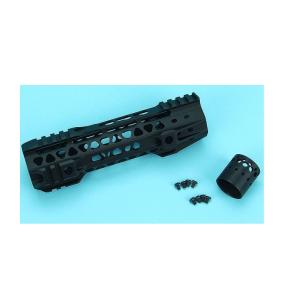 【特価】 G&amp;P MOTS2 8インチ Key Mod レイル BK 東京マルイM4系用 KEY02...