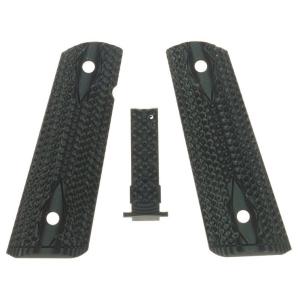 LOKGRIPS 1911コンパクト用 G10製グリップ Crosscut 3カラー (ロック