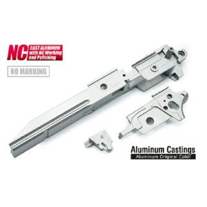 GUARDER GOLD MATCH ミドルシャーシセット Silver 無刻印 東京マルイ HI-...