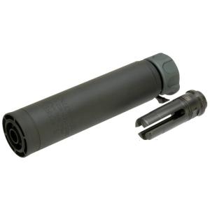 ANGRY GUN サイレンサー SURE FIRE SOCOM 762 & QD ハイダー FDEカラ