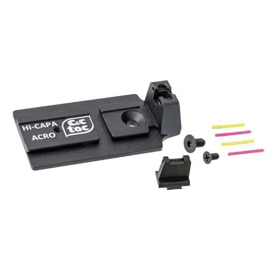 C&amp;C Tac マウント　Aimpoint ACRO P−２ドットサイト用　東京マルイ Hi-Cap...