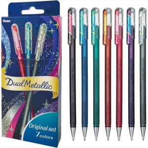 すみっコぐらし デュアルメタリック ムーンシルバー ボールペン ラメ