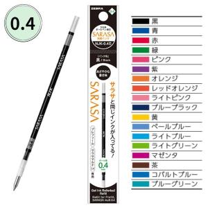 ゼブラ ZEBRA ジェルボールペン替芯 NJK-0.4芯(0.4mm)RNJK4 サラサマルチ・サラサセレクト用