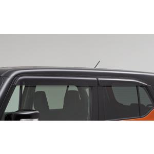 スズキ 純正 ハスラー ドアバイザー 1台分 4枚セット アクリル