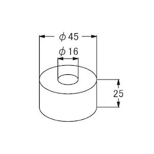 大野ゴム　EO-2388　ショックアブソーバーグロメット　EO2388　1-51631013-0