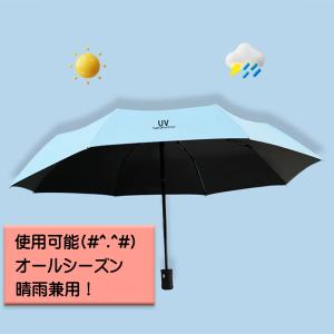 折りたたみ傘 自動開閉 晴雨兼用 UVカット ...の詳細画像1