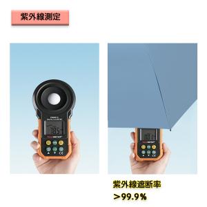 折りたたみ傘 自動開閉 晴雨兼用 UVカット ...の詳細画像2