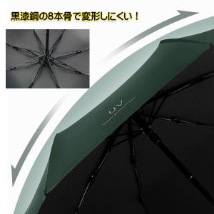 折りたたみ傘 自動開閉 晴雨兼用 UVカット ...の詳細画像5