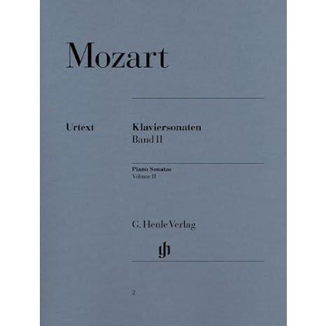 【ヘンレ版】モーツァルト　ピアノソナタ集 第2巻 Herttrich編/Theopold運指