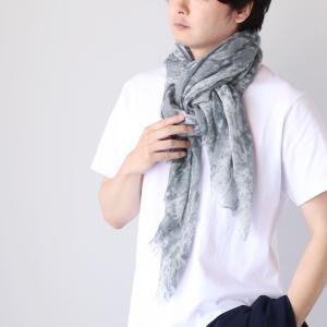 sankyo shokai カシミヤ 100% ストール メンズ 大判 薄手 夏 春