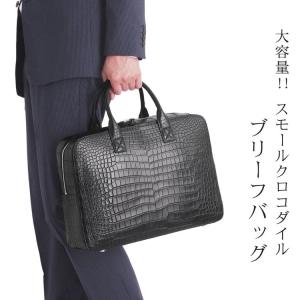 クロコダイルバッグ crocodile クロコダイル バッグ スモール スモールクロコダイル ポロサス メンズ 保証書 付き 父の日