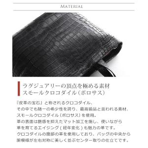スモール クロコダイル メンズ トートバッグ ...の詳細画像1