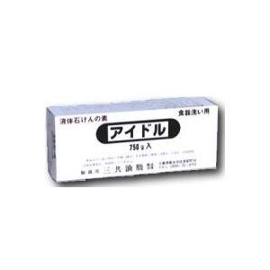 アイドル食器洗い用石けん（純石けん）、ペットの食器洗いにも！