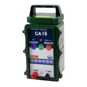 TIGER タイガー 屋外設置用 電気柵本器 CA15DC (品番 TBS-CA15DC
