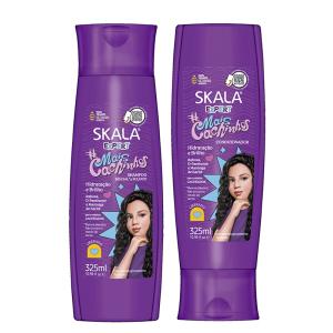 スカラエキスパート カールヘア シャンプー＆コンディショナー2点セット 325ml ブラジル製ヘアケア（カーリーヘア用）｜sannas