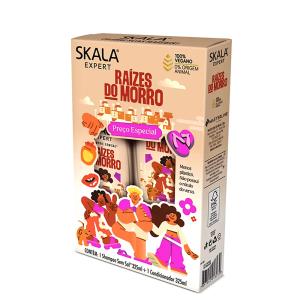 SKALA スカラエキスパート ハイゼスドモホ シャンプー＆コンディショナー2点セット 325ml カールヘア ブラジル製ヘアケア（カーリーヘア／オールヘアタイプ用）｜sannas